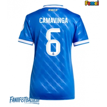 Real Madrid Eduardo Camavinga #6 Tricou Fotbal Replică 2025-26 Femei Treilea